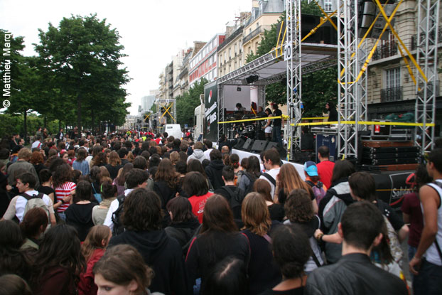 live : photo de concert de Aqme  Paris, Solidarit Sida