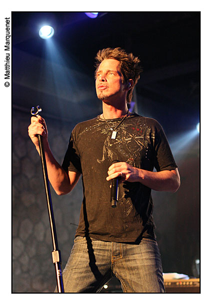 live : photo de concert de Chris Cornell  Paris, Showcase