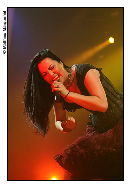 live : photo de concert de Evanescence  Paris, Znith
