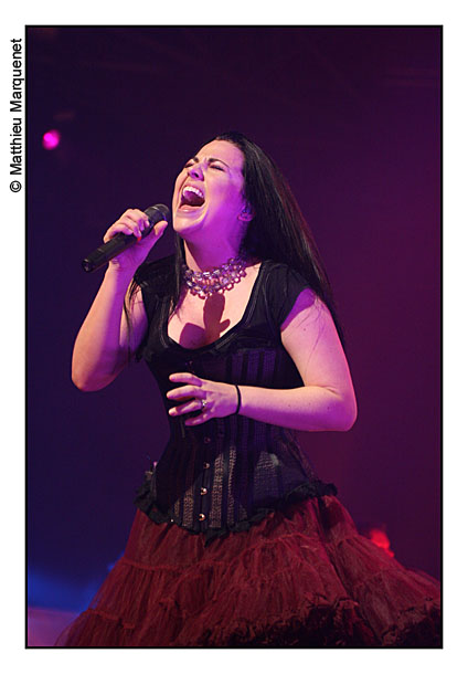 live : photo de concert de Evanescence  Paris, Znith
