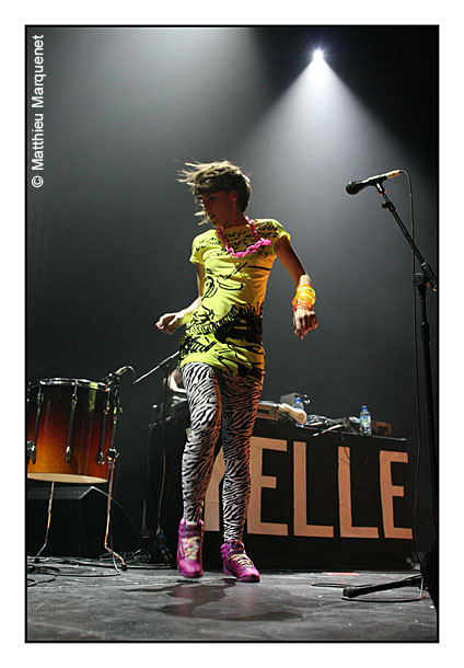 live : photo de concert de Yelle  Paris, Znith