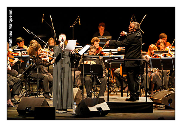 live : photo de concert de Misa et l'Orchestre Lamoureux  Paris, Salle Pleyel
