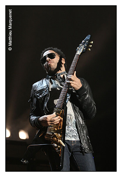 live : photo de concert de Lenny Kravitz à Paris, Zénith