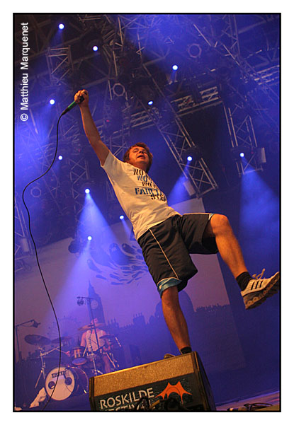 live : photo de concert de Enter Shikari à Roskilde (Danemark), Roskilde Festival