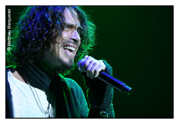 live : photo de concert de Chris Cornell  Paris, POPB (Bercy)