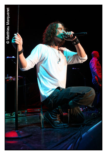 live : photo de concert de Chris Cornell  Paris, POPB (Bercy)