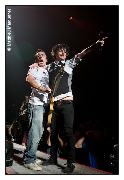live : photo de concert de Green Day  Paris, Bercy