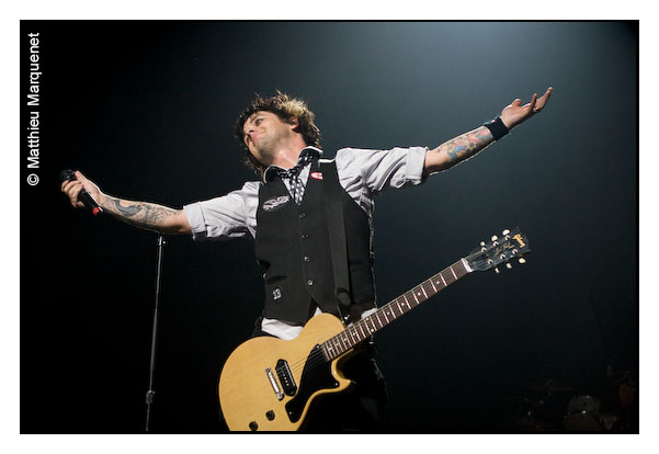 live : photo de concert de Green Day  Paris, Bercy