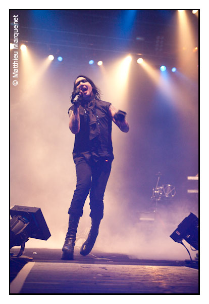 live : photo de concert de Marilyn Manson  Paris, Znith